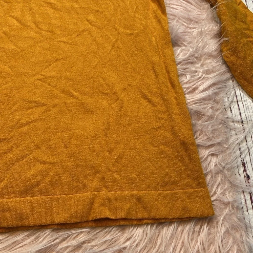 J. Crew Cotton Men's Rustic Yellow Crewneck Sweater